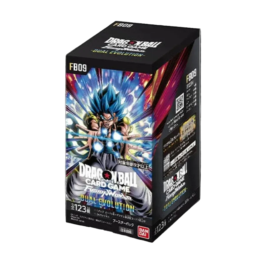 DRAGON BALL FUSION WORLD FB09 テープ付き Dragon Ball Super Fusion World FB09 – Dual Evolution Booster Box