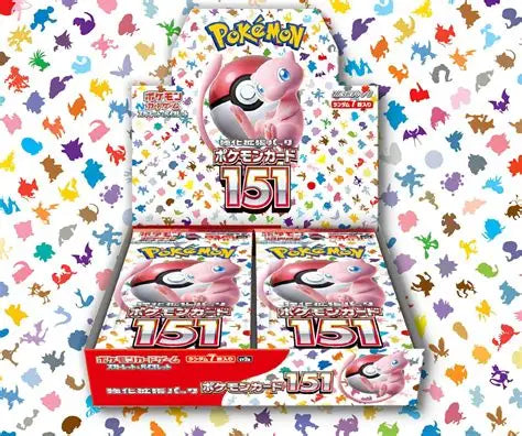 Pokémon 151 Sealed Japanese - Booster Box