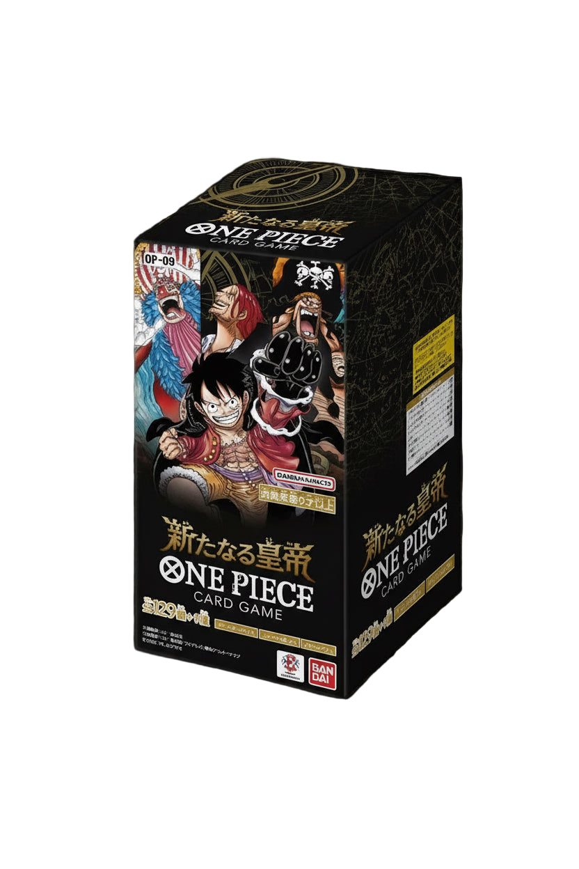 One Piece Card Game – OP-09 “The Four Emperors” Booster Box (Japanese)