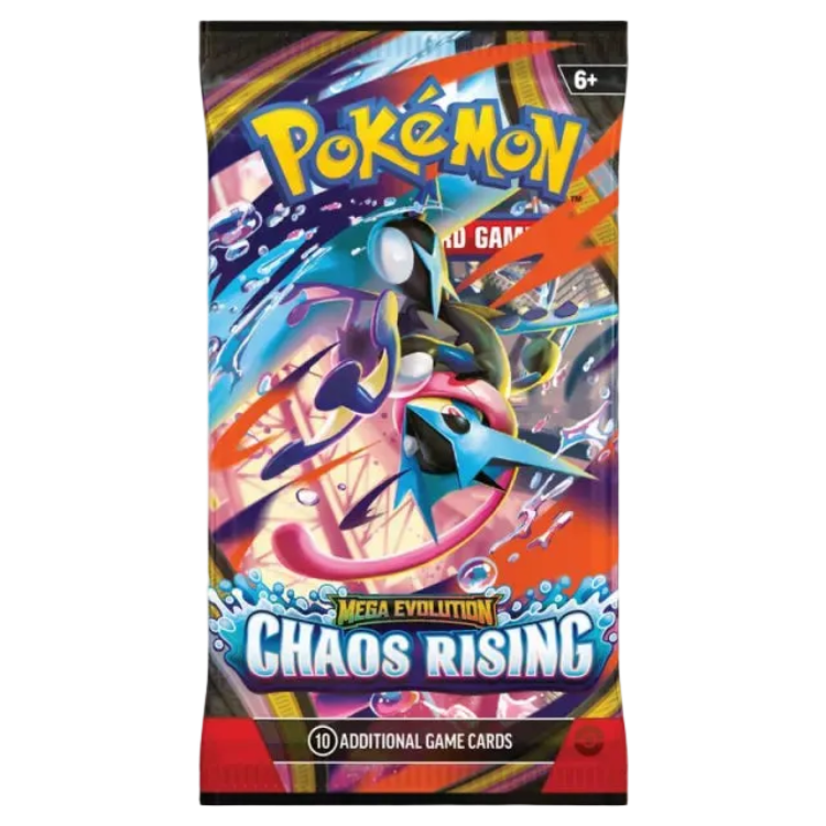 Pokémon TCG: Mega Evolution – Chaos Rising Booster Pack (English)
