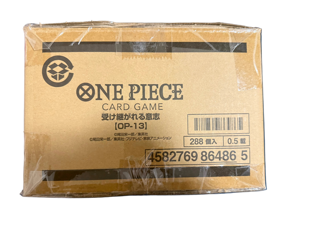 One Piece TCG OP13 Japanese Booster Case (12 Boxes) – Sealed
