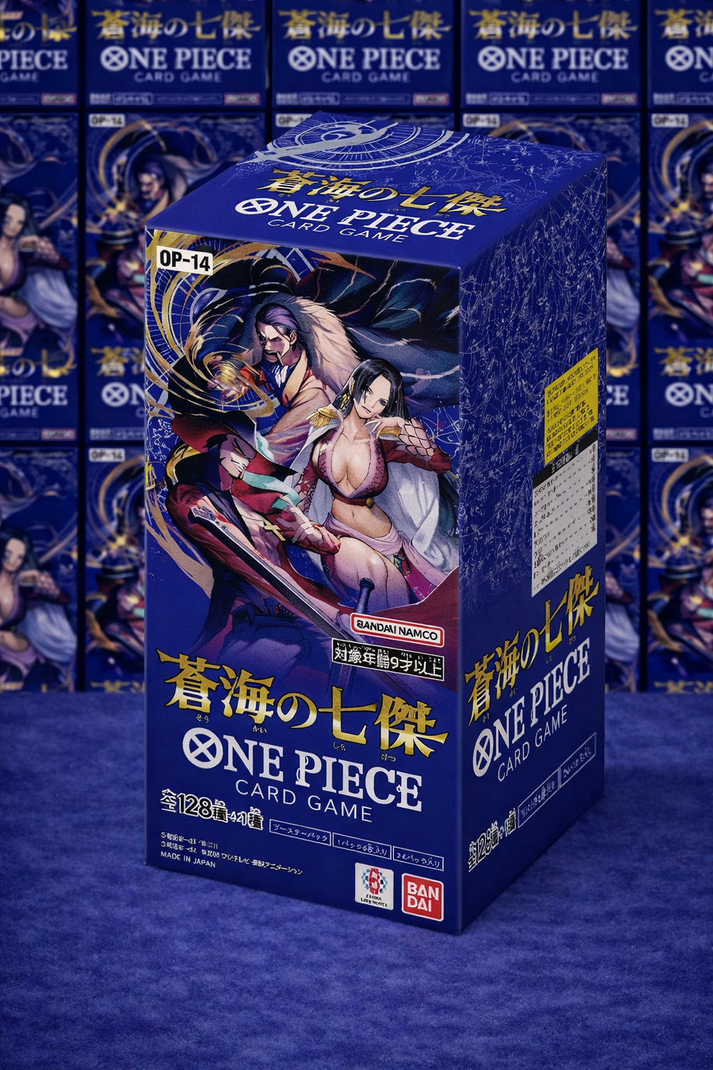 One Piece Card Game OP-14 – The Seven Warlords of the Sea (Japanese) | Sealed Case (12 Boxes)