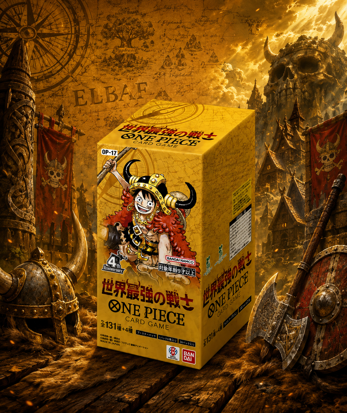 PRE ORDER – ONE PIECE OP-17 JAPANESE BOOSTER BOX