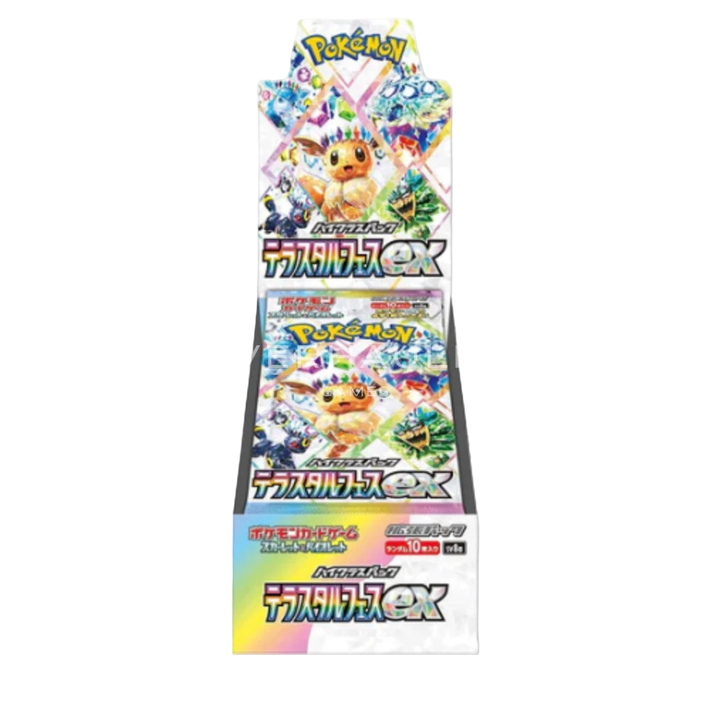 Pokémon SV8a Terastal Festival ex – Japanese Booster Box (Sealed)
