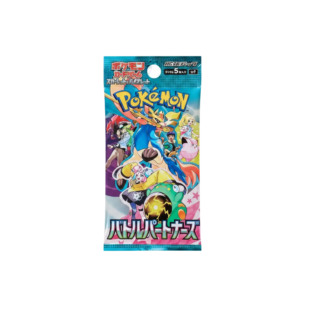 Pokémon Battle Partners SV9 Japanese - Single Booster Pack