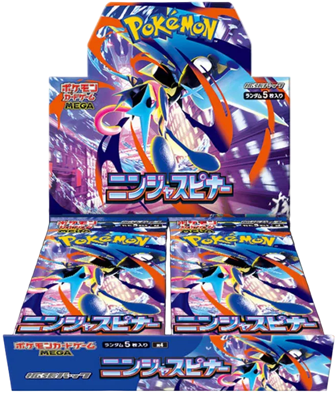 Pokémon Ninja Spinner (M4) Japanese Booster Box