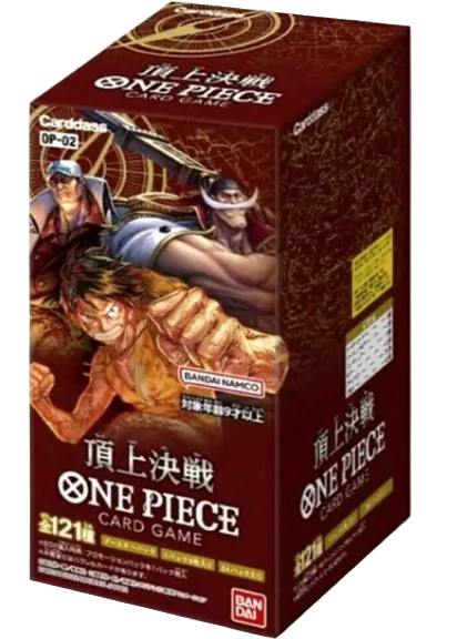 One Piece OP-02 Japanese Booster Box (Paramount War) 🇯🇵