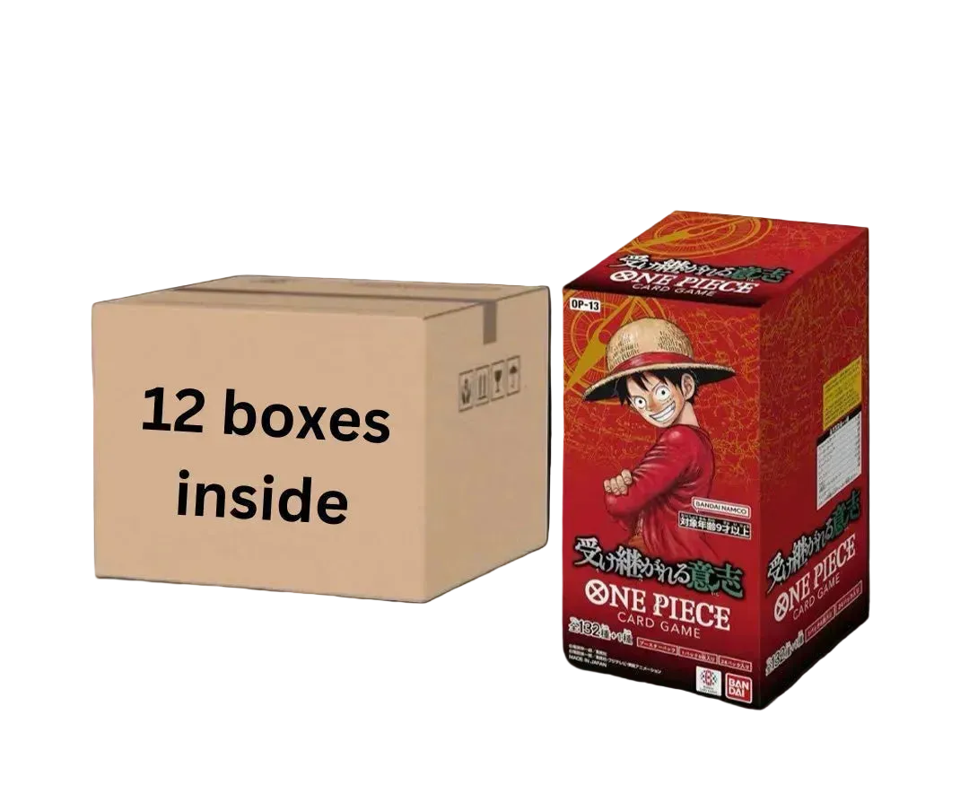 One Piece TCG OP13 Japanese Booster Case (12 Boxes) – Sealed