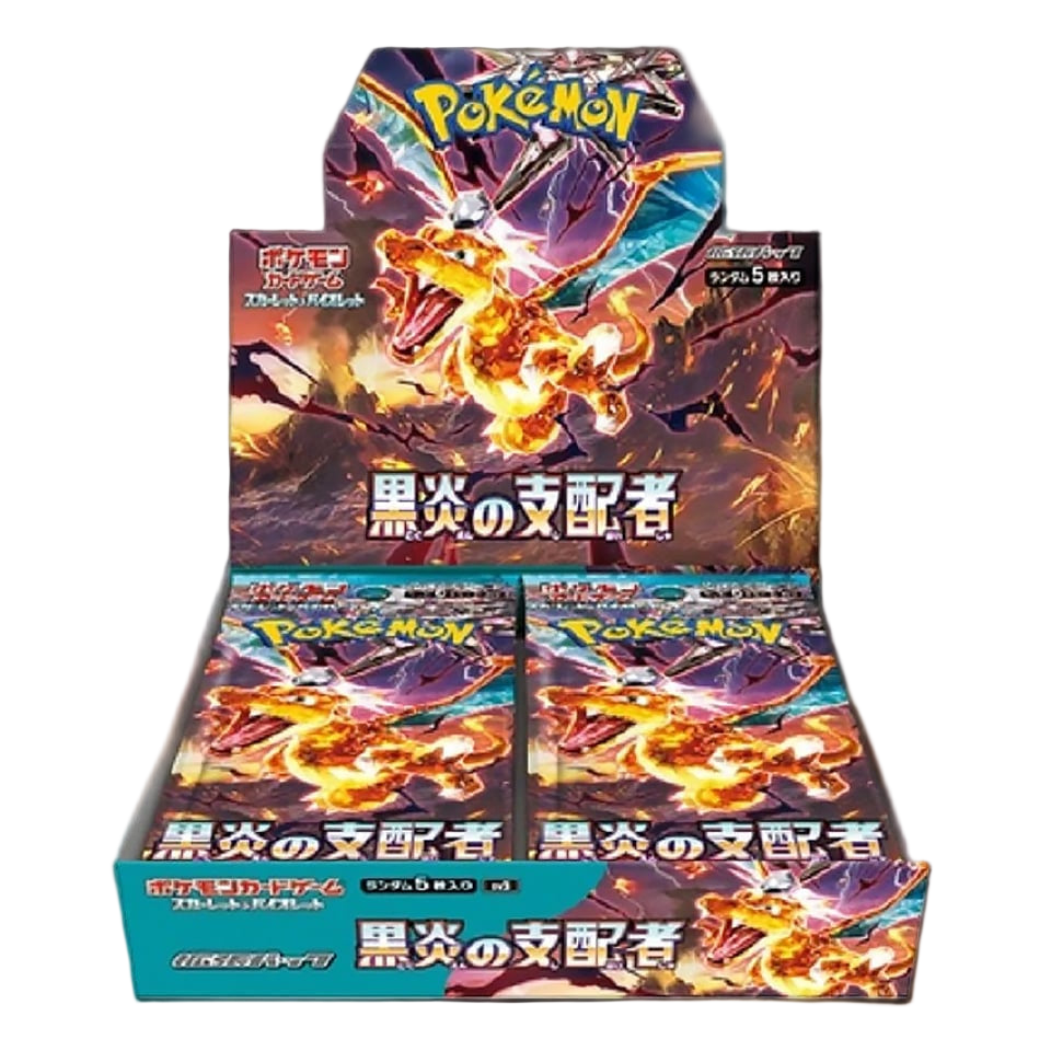 Pokémon SV3 Ruler of the Black Flame – Japanese Booster Box (Sealed)
